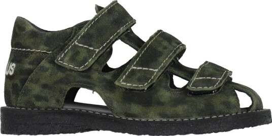Angulus Sandaler Myrland Trykk Suede Angulus 25 Sandals Grønn Svart