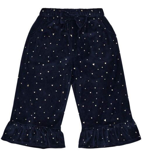 Hust And Claire Hust & Claire Teresa Gold velourbukse til jente more navy 104