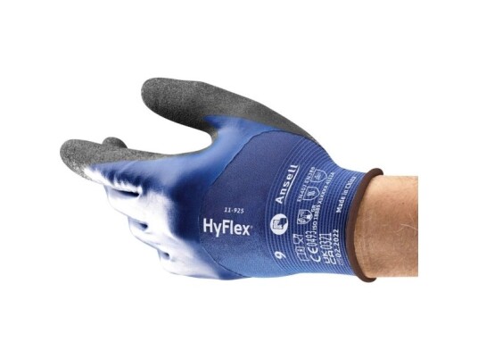 Ansell Healthcare Europe S.a/N.v. Hyflex 11925R090-1P Nitril Arbejdshandske Handsker 9 En 21420:2020 1 Paar