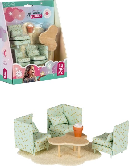 Lundby Dukkehustilbehør Lounge Sofa