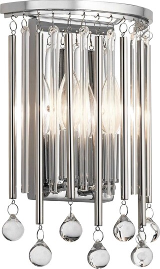 Vegglampe Kichler Piper Polert krom - Polert krom