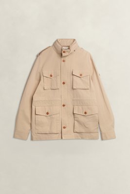 Gant Firelommers bomullsjakke OAT BEIGE XL