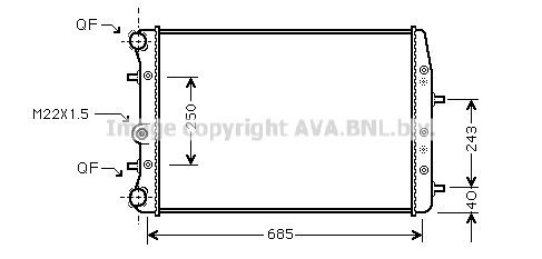 Radiator AVA Clever Choice SAA2008 Radiator AVA Clever Choice SAA2008