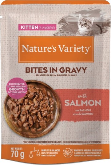 Nature’S Variety Våtfôr Nature'S Variety Kitten Bites I Saus Laks 28 X 70 G