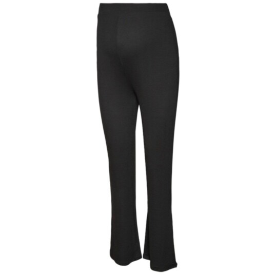 Mama;licious Black Brynja Flare Jersey Leggings Noos XS