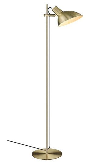 Halo Design - Metropole gulv 1-arm Antik messing E27 Halo Design - Metropole gulv 1-arm Antik messing E27