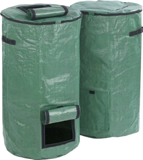 Maximex Sammenleggbare Hagekompostere 2 X 125 L