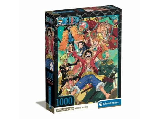 Clementoni One Piece 1000 Stykker Tegneserie 18 År Clementoni One Piece 1000 Stykker Tegneserie 18 År