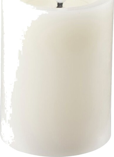 Edelweiss LED kubbelys 7,5x10 cm ivory