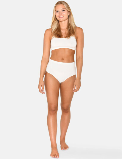 CCDK Copenhagen Bamboo Seamless Maxi Brief - Cream - XS/S