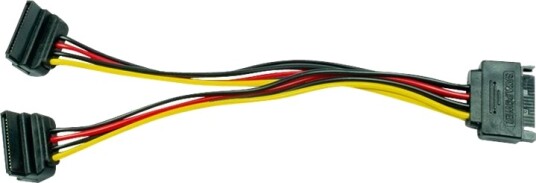 Inter Tech Sata Adapter Sata Strøm Hann Til Sata Strøm Hunn Vinklet 15 Cm Inter Tech Sata Adapter Sata Strøm Hann Til Sata Strøm Hunn Vinklet 15 Cm