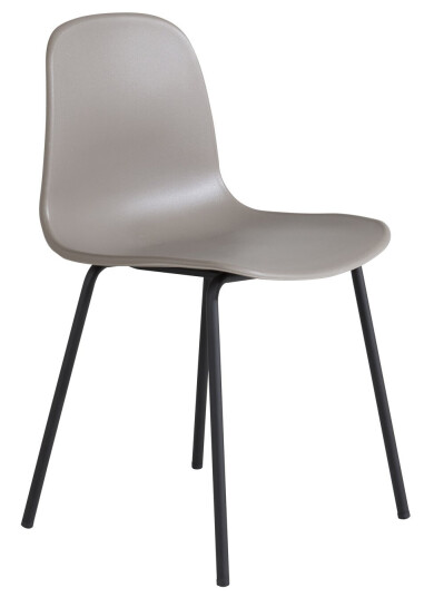 Venture Design Arctic spise stol Kaki Plast/svart Brun