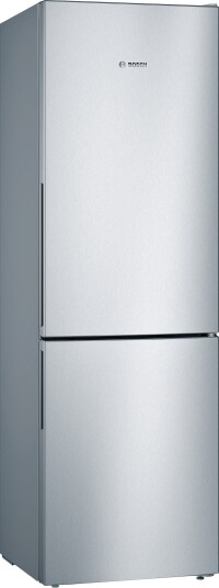Bosch KGV36VLEAS Frittstående Kombiskap med VitaFresh 186 cm Rustfritt Stål