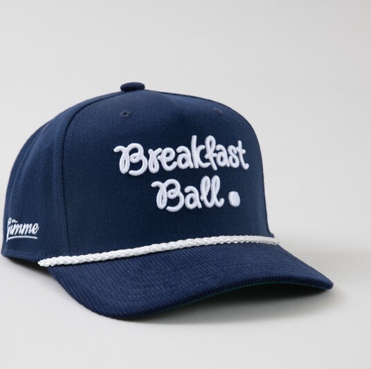 The Gimme Tour Cap Breakfast Ball Blå Capser Navy The Gimme Tour Cap Breakfast Ball Blå Capser Navy