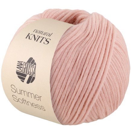 Lana Grossa Summer Softness Garn 10 Pastellrosa