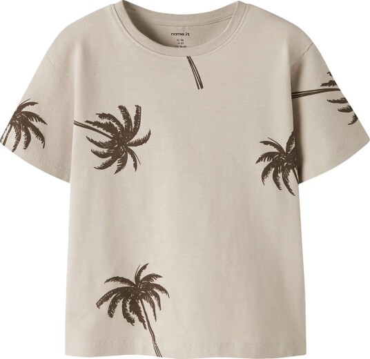 Name It T skjorte NmmHamil Chateau Gray Name It 1½ år (86) T skjorte Beige