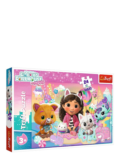 Trefl Pappussel Trefl 24 Bitar Maxi Gabby"s Cat World - Multi/patterned - ONE SIZE