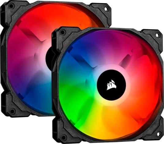Corsair iCUE SP140 RGB Pro Performance PC-viftekit 140mm 1150 RPM 2-pakning