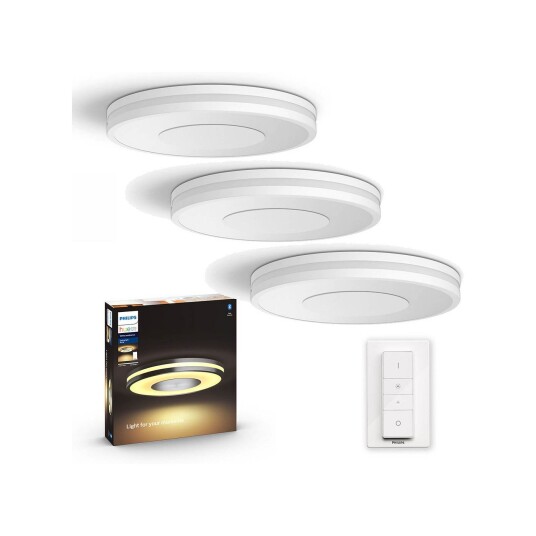 Philips Hue - Being Ceiling Light White - 3xBundle Philips Hue - Being Ceiling Light White - 3xBundle