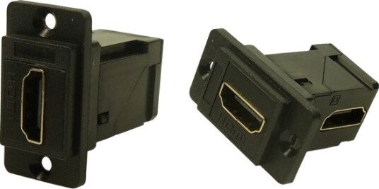 Cliff Cp30753 Hdmi Adapter Tilkobling/Innbygging Sort 1 Stk