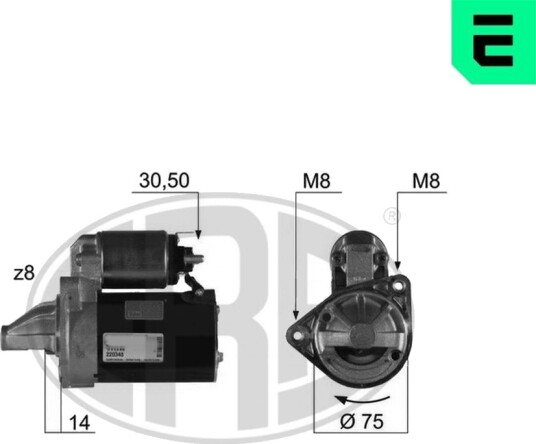 Starter ERA 220348A