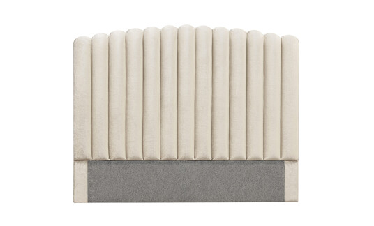 Soffadirekt PRIMO 160 Sengegavl Fløyel Beige