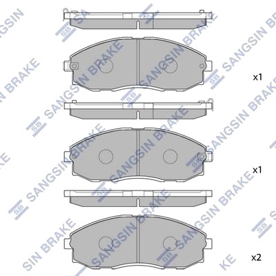 Hi Q SP1099 Bremseklosser