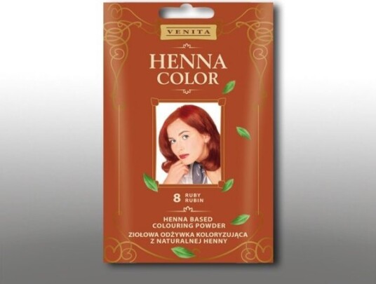 Venita_Henna Color Herbal Color Conditioner With Natural Henna 8 Ruby 25G