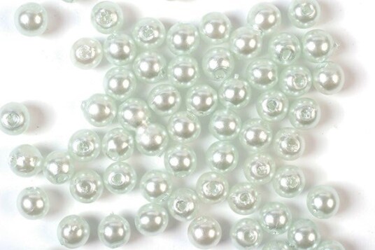 Plastpärlor 3mm 500g, Ljusgrön