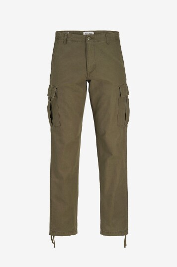 Jack & Jones Cargobukser jpstKane jjBarkley Cargo Pant Grønn