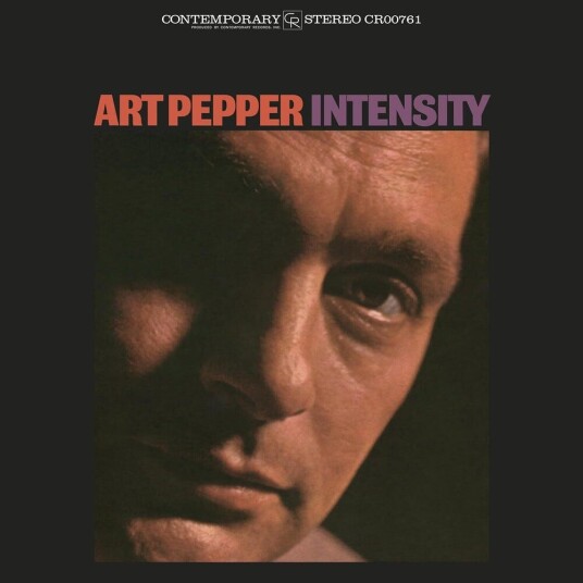 Art Pepper  Intensity contemporary Records Acoustic  LP/Vinyl