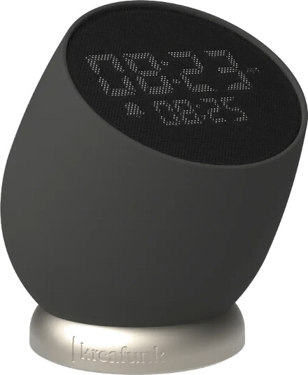 Kreafunk Bell Vækkeur   Black   8.2X 9.6CM