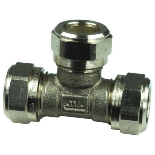 Gelia 3006129202 Klemringkobling T-rør, inv. gjenge 22 mm
