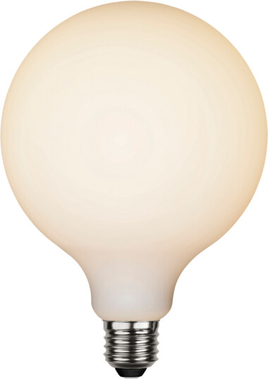 LED lyspære E27 G95 opaque double coating Hvit LED lyspære E27 G95 opaque double coating Hvit
