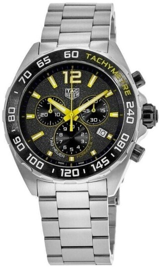 TAG Heuer Herreklokke CAZ101AG.BA0842 Formula 1 Sort/Stål Ø43 mm