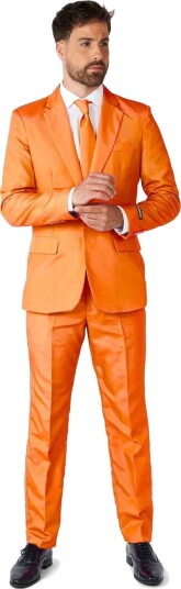 Oppo Orange Dress til Herre Suitmeister