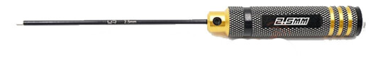 Yeah Racing Aluminum 2.5mm Allen Hex Driver Tool Black Gold