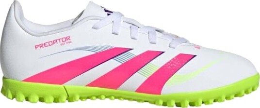 Adidas Predator Club TF Junior Cloud White/Lucid Pink/Lucid Lemon 33