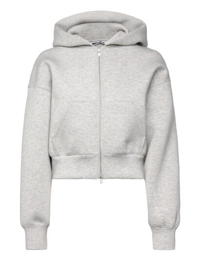 Weekday Loose Fit Scuba Zip Hoodie Grey XL Weekday Loose Fit Scuba Zip Hoodie Grey XL