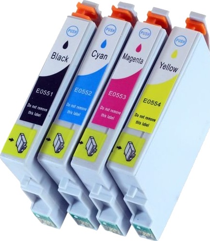 T055 Blekkpatron MultiPack Bk/C/M/Y for Epson