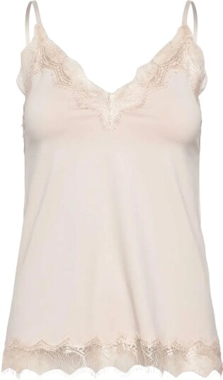 Rosemunde Rwbridget Sl Lace Strap Top CACAO S