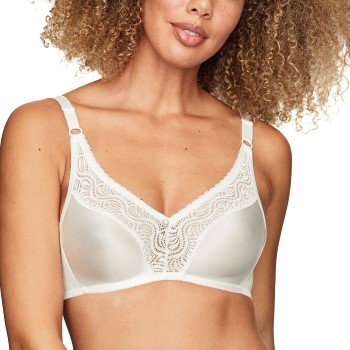 Swegmark BH Glitter Soft Bra Vanilje A 80-85 Dame Swegmark BH Glitter Soft Bra Vanilje A 80-85 Dame