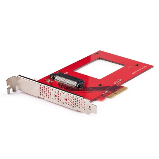 STARTECH U.3 to PCIe Adapter Card PCIe 4.0 x4 Adapter For 2.5inch U.3 NVMe SSDs SFF-TA-1001 PCI Express Add-in Card TAA C STARTECH U.3 to PCIe Adapter Card PCIe 4.0 x4 Adapter For 2.5inch U.3 NVMe SSDs SFF-TA-1001 PCI Express Add-in Card TAA C