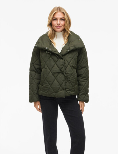 Vila Vibumble L/S Puffer Jacket/1 Khaki green 40