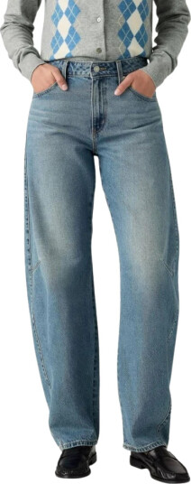 Levi"s® Baggy Dad Barrel Easy Days Bar Blue 25 x 30