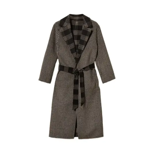 Twinset Dame Frakker Brun L Twinset Dame Frakker Brun L