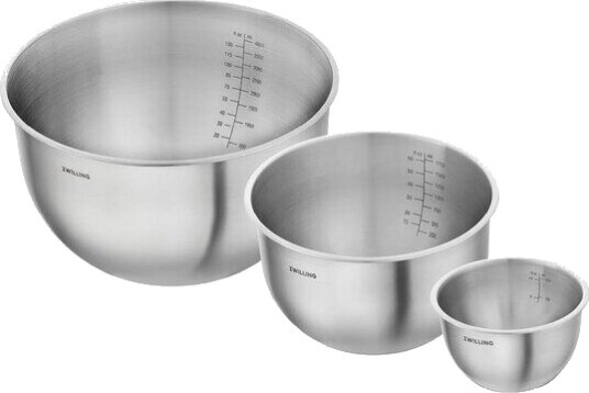 Zwilling Fresh & Save skålsett 3 deler rustfritt stål Zwilling Fresh & Save skålsett 3 deler rustfritt stål