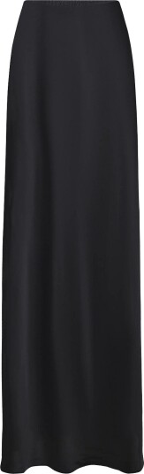 Lauren Ralph Lauren Satin Charmeuse Maxiskirt Black 38