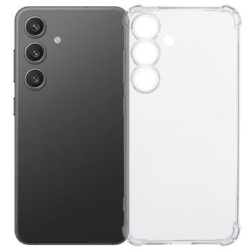 Samsung Galaxy S25 FE Støtsikkert TPU deksel Gjennomsiktig