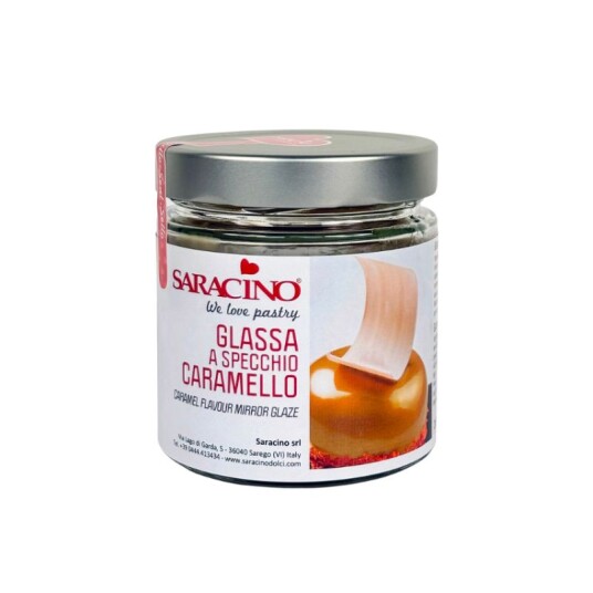 Saracino Mirror Glaze Karamell 350g 